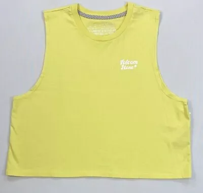 Women's Junior's Volcom Crop Sleeveless Shirt - Image 1 of 2