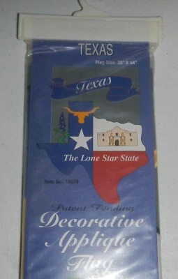 State of Texas The Lone Star State Alamo Longhorn 28x44 Garden Yard House Flag - Image 1 of 3