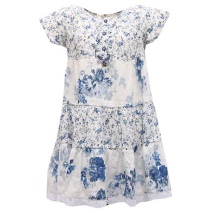 8857R vestito bimba TWIN-SET SIMONA BARBIERI abito lino dress kid - Imagen 1 de 4