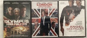 Fallen Trilogy, Olympus, London and Angel Has Fallen DVD NEW Gerard Butler - Picture 1 of 4