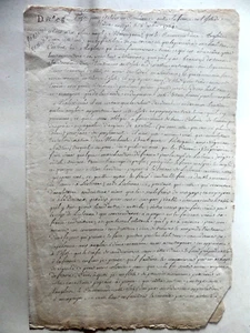 marine 1764 document projet de commerce entre la France et isle de Madere - Picture 1 of 5