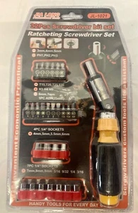 Racheting Schraubendreher mit Bit-Set, 32-teilig, JL-1021, NEU!! - Bild 1 von 2