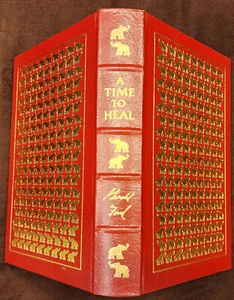 [Easton Press] Ford, Gerald, A TIME TO HEAL - 1987 Signed by Pres. Gerald Ford - Picture 1 of 1