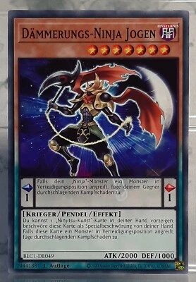 YUGIOH - Dämmerungs-Ninja Jogen - Battles of Legend: Chapter 1 - DE/NM - Bild 1 von 2