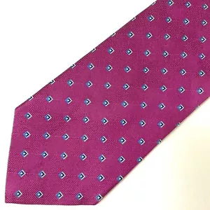 Brooks Brothers 346 Herrenkrawatte Krawatte lila blau grau geometrisches Muster fleckenabweisend 59 Zoll - Bild 1 von 4