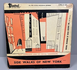 Guy Lombardo And His Royal Canadians Side Of New York 10" Record Vinyl - Picture 1 of 8