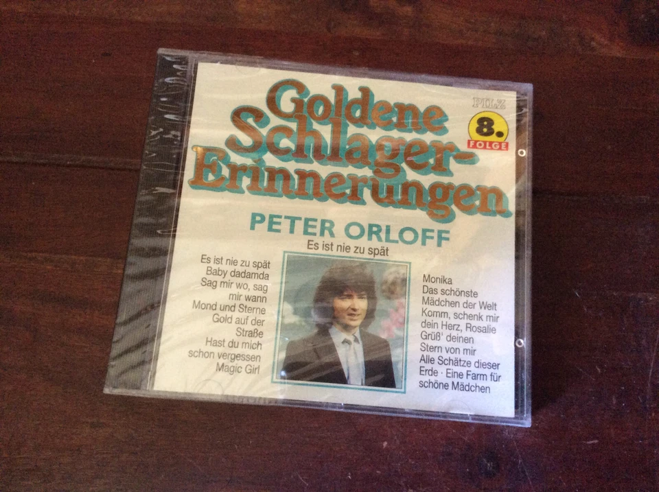 Peter Orloff - Es Ist Nie Zu Spät -Goldene Schlagererinnerungen[CD Album]NEU OVP - Bild 1 von 1