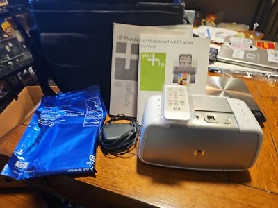 HP Photosmart Portable Printer A430|with HP Carrier Case, Software, Photo Paper - Image 1 of 4