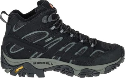 Merrell Feminino Moab 2 Mid Gore-Tex Preto J06064 - EUA 10 UE 41 - Imagem 1 de 4