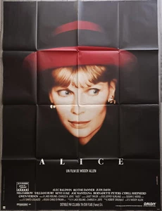 ALICE/WOODY ALLEN/MIA FARROW/AFFICHE 120X160 CM/ORIGINAL FRENCH POSTER - Imagen 1 de 1