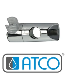 ATCO® Schieber Gleiter für Wandstange Duschstange Brausestange Ø 25mm verchromt - Bild 1 von 3