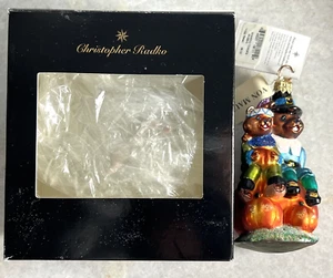 Vintage Christopher RADKO Sharing Thanks #00-220-0 Box & Tags 1999 BEARS PUMPKIN - Bild 1 von 4