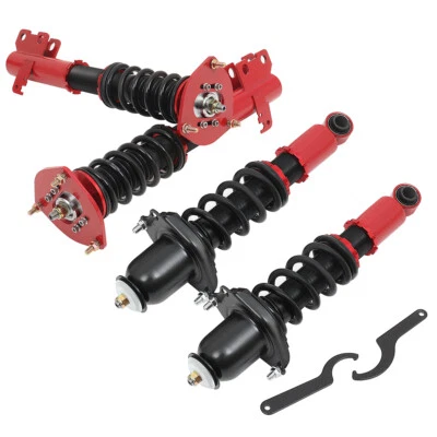 Fits 03-08 Toyota Matrix E130 Coilovers Shock Suspension Spring Kits Adj Height - Image 1 of 4
