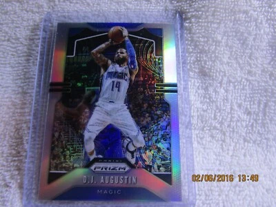2019-20 prizm basketball DJ Augustin Silver # 197 - Image 1 of 2
