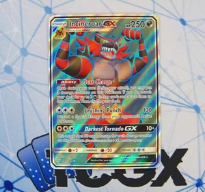 Pokemon - Incineroar GX (Arte Completo) - 167/181 - Equipo - Holo - Ultra Raro Casi Nuevo - Imagen 1 de 1