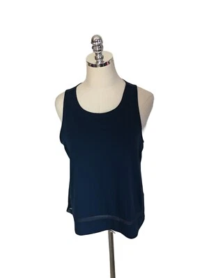 Athleta Tank Top Women's Size Medium Navy Blue Athletic Stretch - image 1 of 4