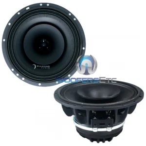 DIAMOND AUDIO MP652 6.5" 2OHM 500W MOTORCYCLE CAR PRO COAXIAL HORN LOUD SPEAKERS - Picture 1 of 3