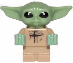 Lego Din Grogu, The Child, Baby Yoda Minifigure Star Wars - sw1113 - 75315 75331 - Picture 1 of 1
