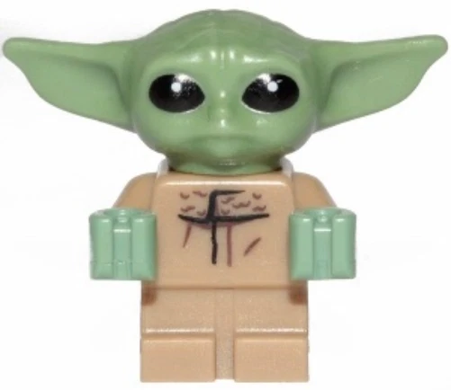 Lego Din Grogu, The Child, Baby Yoda Minifigure Star Wars - sw1113 - 75315 75331 - Image 1 of 1