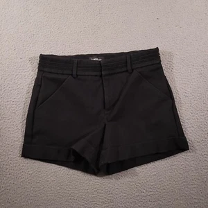 Bebe Shorts Damen 4 schwarz einfarbig Freizeit khaki Chino Sommer Strand Mom Short - Bild 1 von 11
