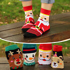 Womens Christmas Snowman Ankle Socks Xmas Novelty Funny Daily Socks Gifts CN