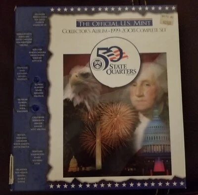 1999-2008 State Quarters Collection, P&D, Complete-100 Coins - Image 1 of 4