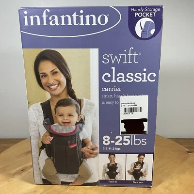 Рюкзак для переноски младенца новорожденного компактный удобный Infantino передний - Изображение 1 из 4