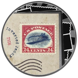 INVERTED JENNY 2025 500 Francs CFA Pure Silver Coin Cameroon Mint of Poland - Picture 1 of 3