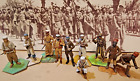 1/35 BUILT and PAINTED: LOT of 10 FRENCH SOLDIERS "TROUPES COLONIALES" - WWII !!