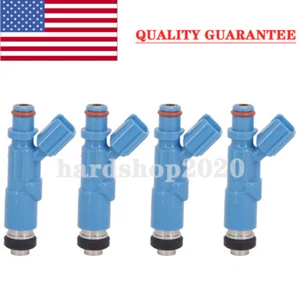 4PCS Fuel Injectors For 1999-2005 Toyota Yaris Vitz 1.0L 1.3L Nozzle 23250-23020 - Picture 1 of 9