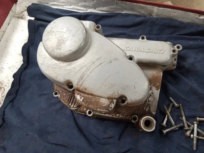 1970 Kawasaki A1SS A1 A7 A7SS ЛЕВАЯ КРЫШКА ДВИГАТЕЛЯ  - Изображение 1 из 4