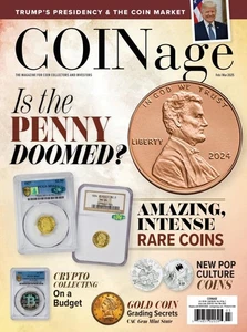 COINAGE MAGAZIN | FEB/MÄRZ 2025 | IST DER PFENNIG DEM UNTERGANG GEWEIHT? | SELTENE MÜNZEN - Bild 1 von 2