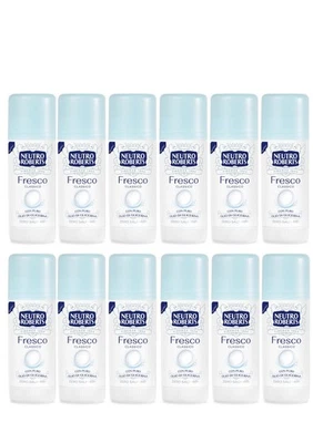 NEUTRO ROBERTS 12 Stück Neutral Roberts Stick Deodorant Körper Frisch Klassisch 40ml Zero Salz 48h