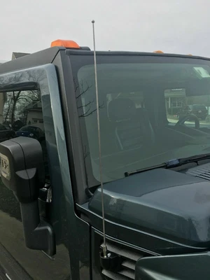 21" inch Stainless Steel Antenna Mast Power Radio AM/FM for Hummer H2 2003-2009 - Image 1 of 4