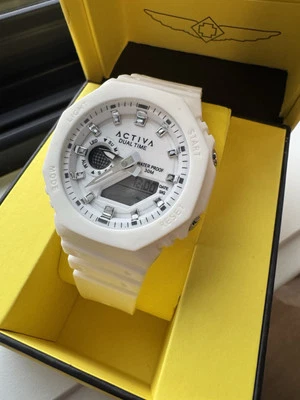 Activa Sonar X Invicta Men's Watch - 45.5mm, White ACW423-001 NEW - Image 1 of 4