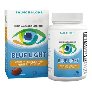 Lutein & Zeaxanthin Ergänzung Augenpflege Ergänzung 90 weiche Gele - Bild 1 von 12