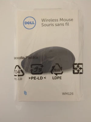 NEW Dell   Wireless Optical Mouse NNP0G (WM126-BK ) - Image 1 of 4