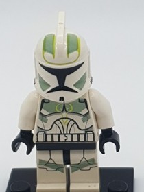 LEGO&reg; sw0298 Clone Trooper Horn Company Star Wars Minifigure from 7913 Int. Shipp.