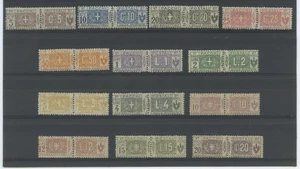 REGNO 1914/22 PACCHI NODO 13V. 3 ** CENTRATO CERT. - Picture 1 of 1