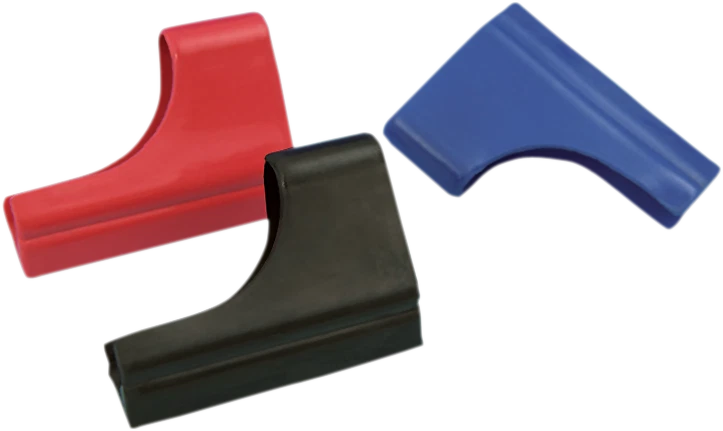 Prairie Dog Red Blue Black 3 Pack Full Face Motorcycle Helmet Finger Visor Wiper - Image 1 of 1