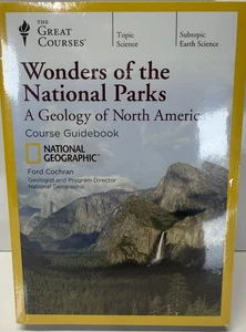 Great Courses Wonders of the National Parks Geology of North America DVD & Book - Foto 1 di 2