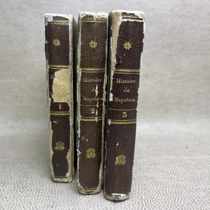 Norvins HISTOIRE DE NAPOLEON Edition 1828 Volumes 1,2 And 3 - Imagen 1 de 12