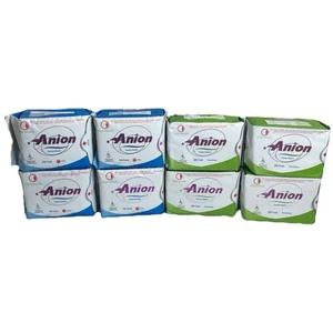 8er Pack Lovemoon Anion Damenbinden 40p Tageseinlagen und 120p Pantiliner - 2012 - Bild 1 von 5