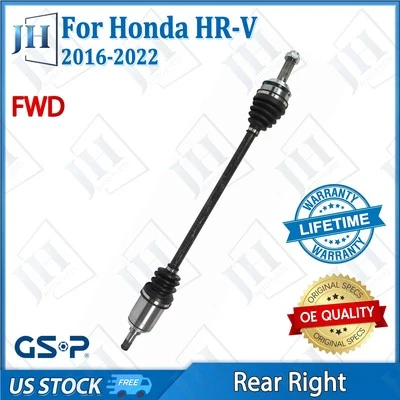 OE Rear Right CV Axle Shaft for 2016 17 18 19 20 21 22 Honda HR-V L4 1.8L FWD - Imagem 1 de 4