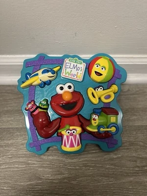 Vintage Sesame Street Elmo’s World 3D Plastic Puzzle From 2001 7 Pieces - Image 1 of 4