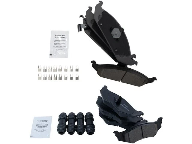 Juego de pastillas de freno para 1996-2000 Plymouth Breeze 1997 1998 1999 DQ439MT Foto 1 de 1