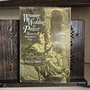 Wooing Wedding and Power Women in Shakespeare’s Plays – Vintage 1981 Book - Picture 1 of 10