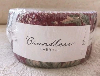 Boundless Fabrics 2.5" Strips Jelly Roll Quilting Fabric Greens Berries 148629 - Image 1 of 4