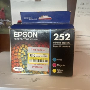 Epson 252 3 Color Combo Ink Cartridges - Cyan, Magenta, Yellow New - Picture 1 of 1