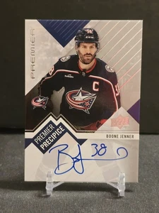 2023-24 Upper Deck Premier #PP-BJ Premier Precipice Boone Jenner Auto - Picture 1 of 4